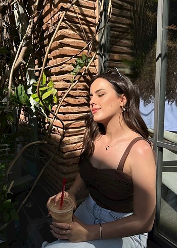 Trendyol & Milla Kahverengi Strappy Mini Büstiyer
