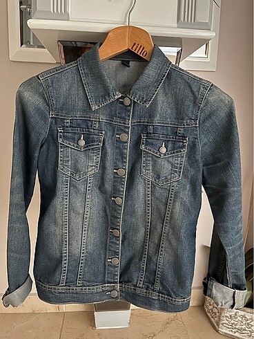 Benetton Benetton kız çocuk 150cm XL jean ceket
