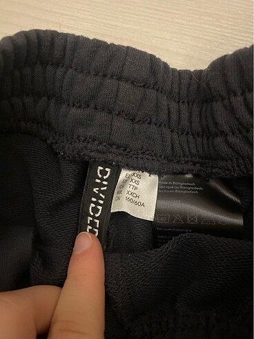 xs Beden H&M penye şort