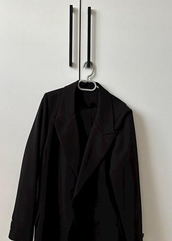 Siyah Blazer ve Kumaş pantolon