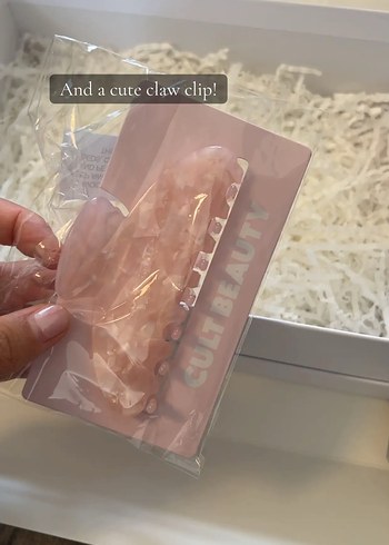 Sephora Cult beauty claw clip saç tokası