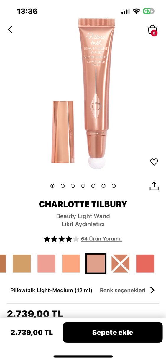 Charlotte tilbury beauty light wand - Görsel 4