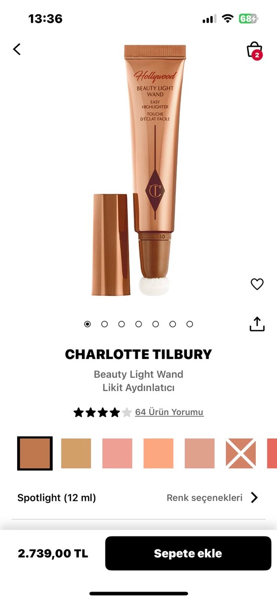 Charlotte tilbury beauty light wand - Görsel 4