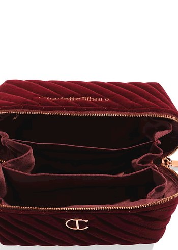 Charlotte tilbury velvet makeup bag - Görsel 2