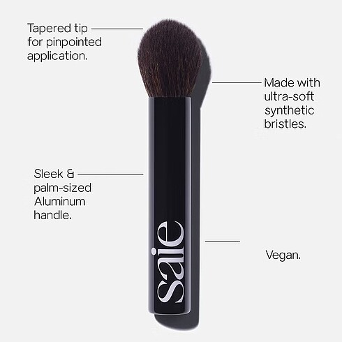 Beden Renk Saie the fluffy pinpoint setting brush