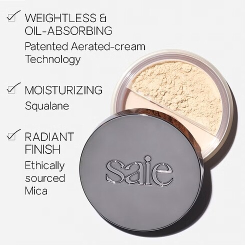 Saie airset radiant loose setting powder