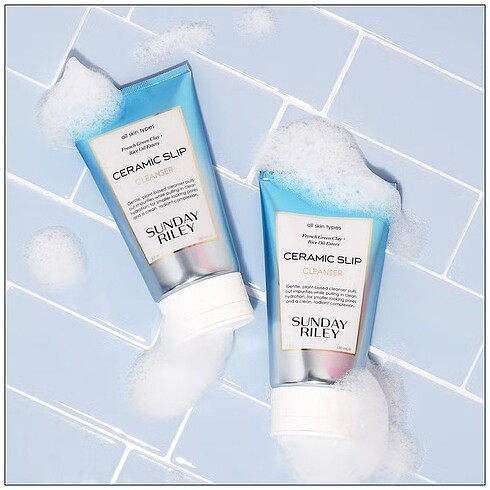 Beden Sunday riley ceramic slip cleanser