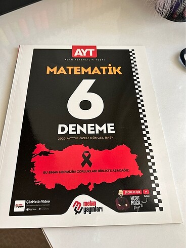 Ayt Matematik deneme metin yayınları
