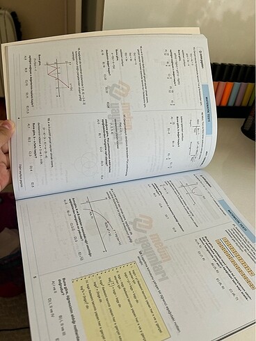 Ayt Matematik deneme metin yayınları