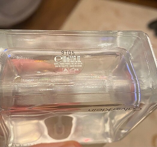 Beden CALVİN KLEİN 100 ml