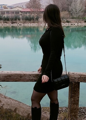 Trendyol & Milla Siyah elbise
