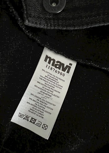 Mavi kot Ceket - Görsel 8