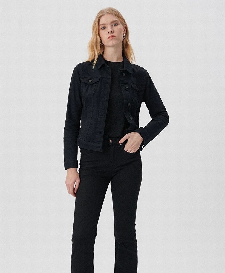 Mavi kot Ceket - Görsel 2