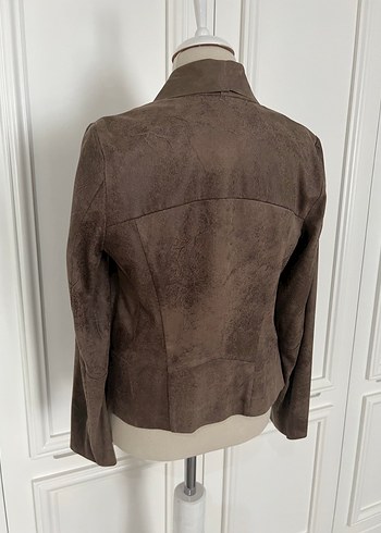 Zara İnce Süet Ceket - Görsel 4