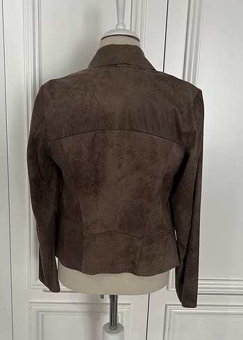 Zara İnce Süet Ceket - Görsel 5