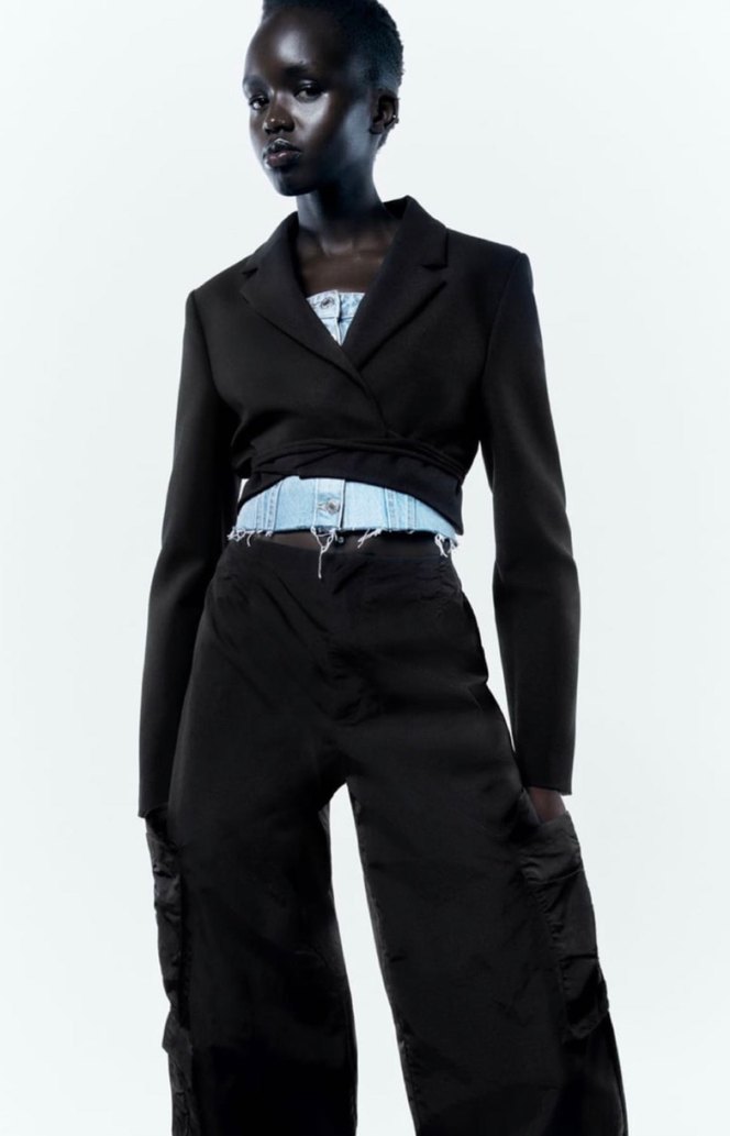 Zara Kargo  Pantolon - Görsel 5