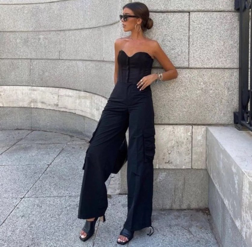 Zara Kargo  Pantolon - Görsel 2