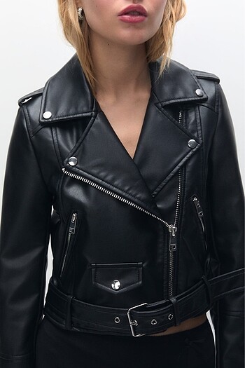 Zara Zara Deri Ceket
