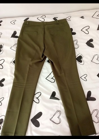 Haki Kumaş Pantolon - Görsel 3