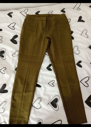 Defacto Haki Kumaş Pantolon - Görsel 3