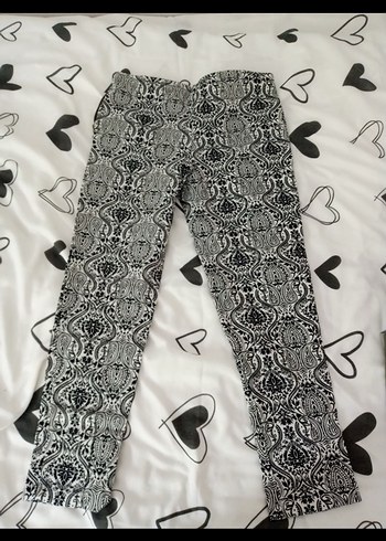 Bohem Desenli  Kumaş Pantolon - Görsel 3