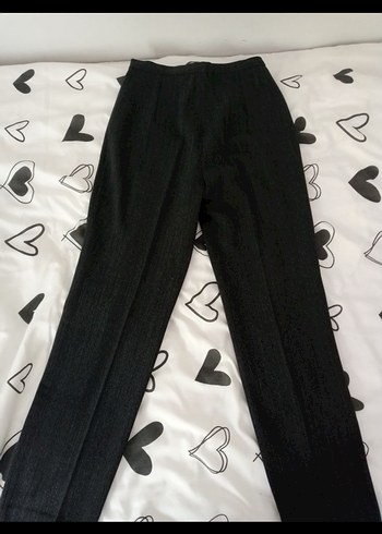 Siyah Kumaş Pantolon - Görsel 3