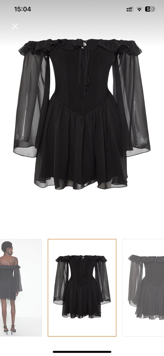 y2k gotik bohem elbise - Görsel 2