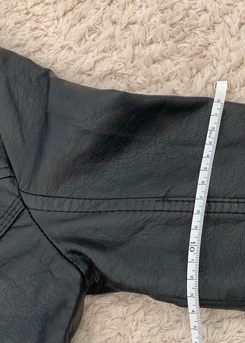 y2k dar deri Biker Ceket - Görsel 5