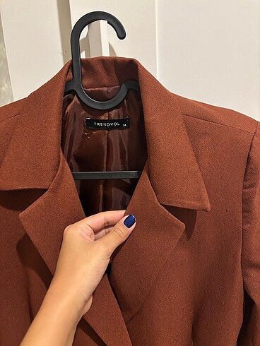 Trendyol & Milla Trendyol Milla Kahverengi Blazer