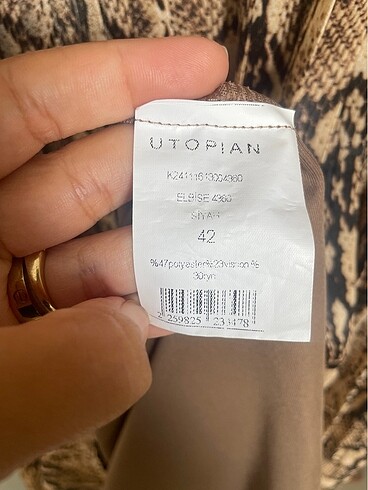 Utopian marka Şık elbise - Görsel 7