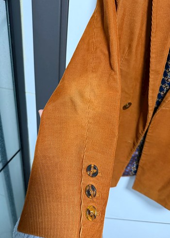 Network Kadife Midi Blazer - Görsel 8