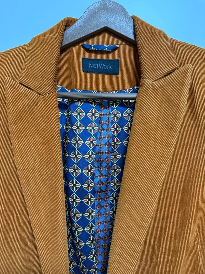Network Kadife Midi Blazer - Görsel 3