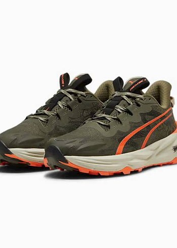 Puma Fast-Trac NITRO 3 Erkek Patika Koşu Ayakkabısı  Yeşil - Görsel 6