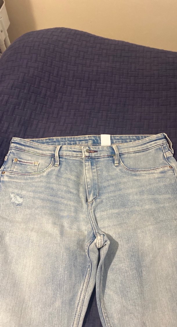 Mavi Kız Çocuk Denim Midi Pantolon - Görsel 3