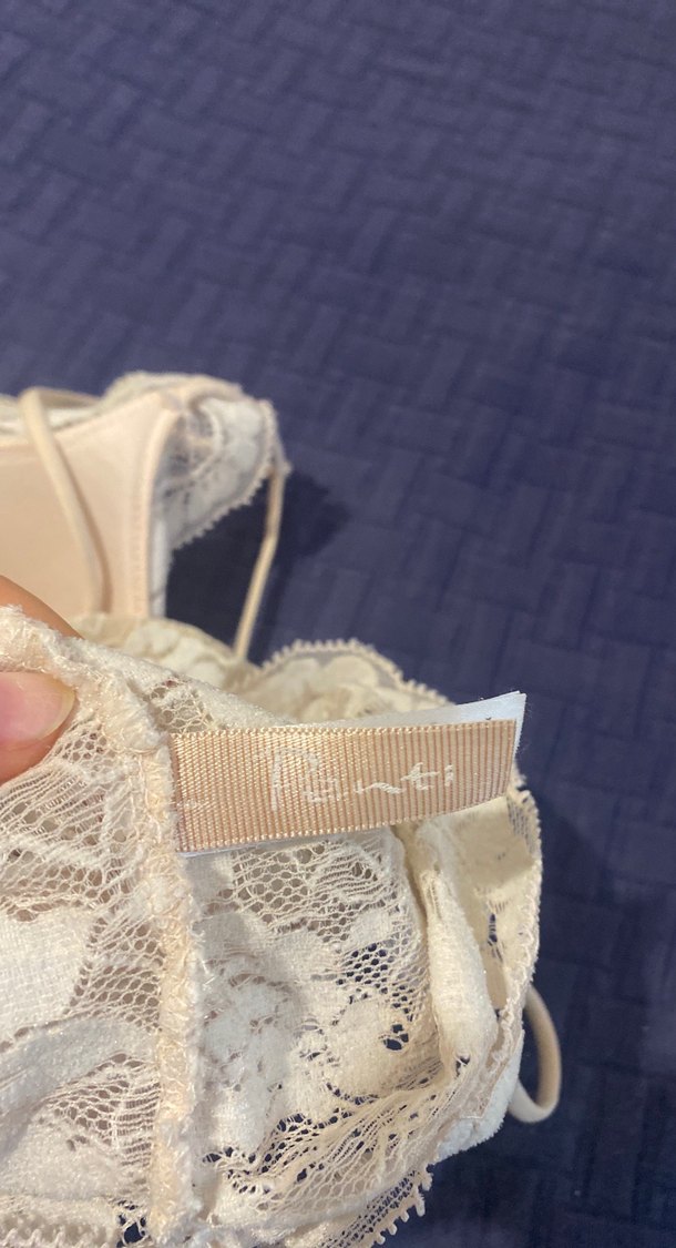 Bej Dantel Bohem Bralet - Görsel 3