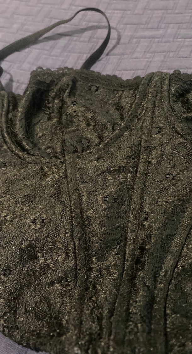 Dantel Detaylı Straplez Bustiyer - Görsel 2