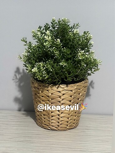 #ikea yapay bitki saksı