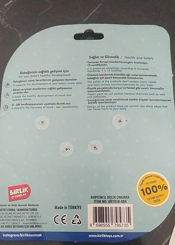 Renkli Babycin Diş Kaşıyıcı ve Mycey Kumkat Uçlu Kaşık - Görsel 4