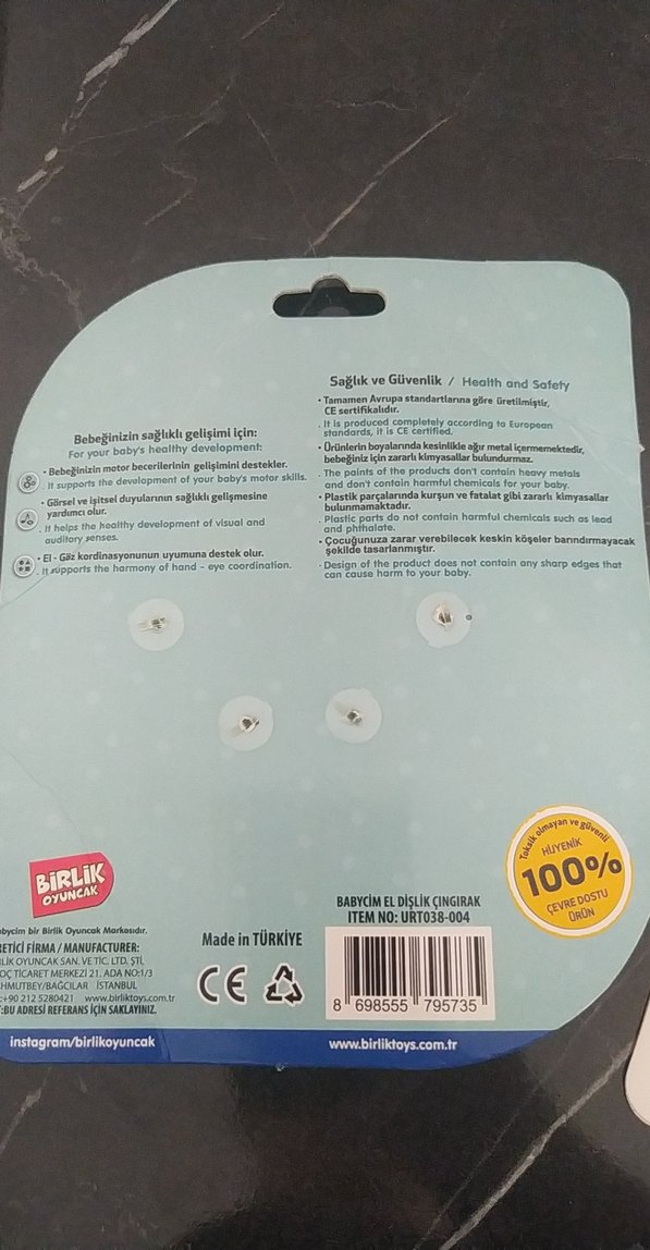 Renkli Babycin Diş Kaşıyıcı ve Mycey Kumkat Uçlu Kaşık - Görsel 4