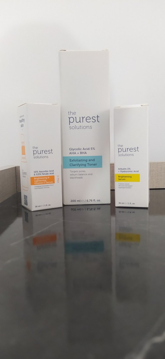 The Purest Toner 200ml+ vit. c serum 30 ml +arbutin serum 30 ml - Görsel 3