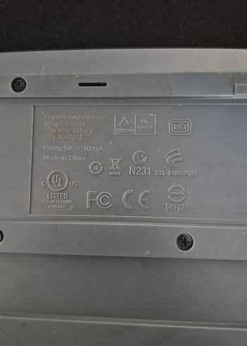 Logitech K120 - Sıvı Dayanıklı Klavye - Görsel 5