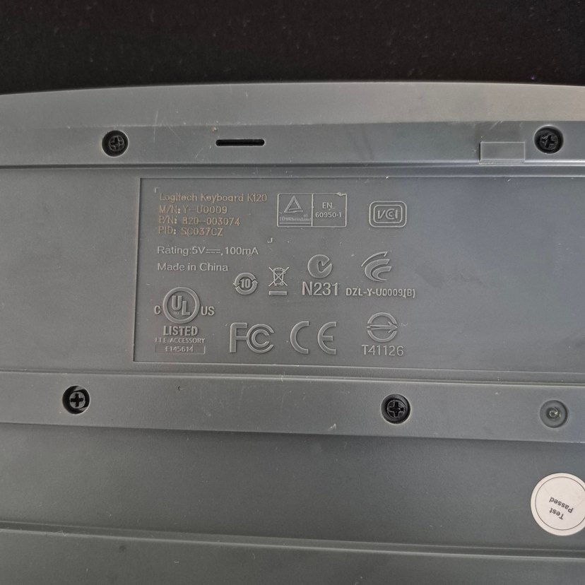 Logitech K120 - Sıvı Dayanıklı Klavye - Görsel 5