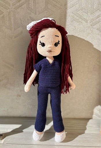 Amigurumi Hemşire Bebek