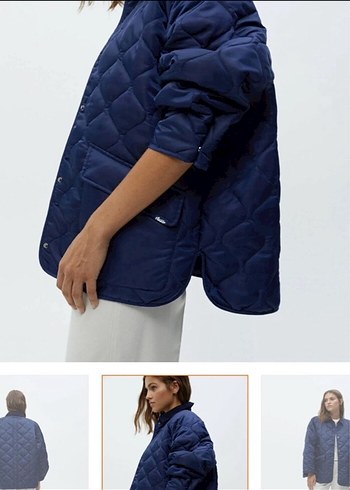 Pull and Bear Pull&bear kapitone ceket