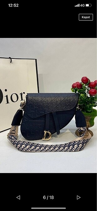 Dior siyah çanta