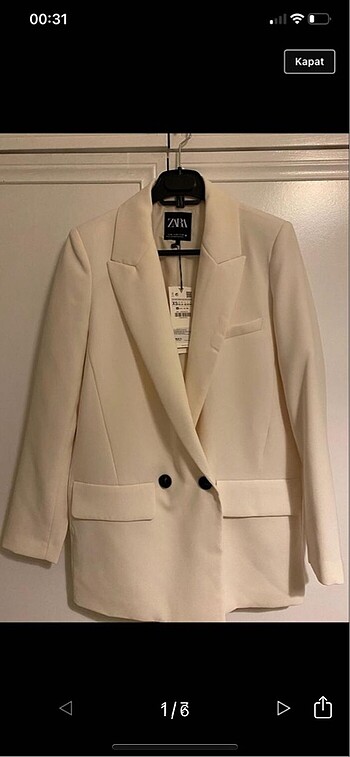 Zara blazer ceket