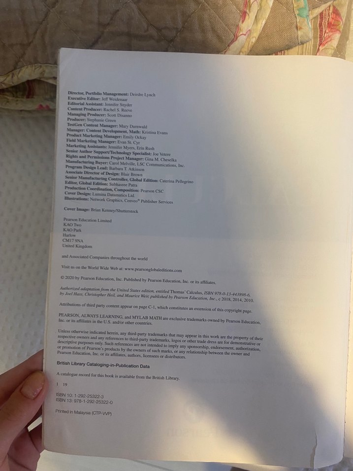 Thomas' Calculus Global Edition Üniversite Kitabı - Görsel 2