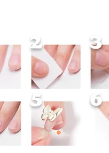 kendinden yapışkanlı takma tırnak - Görsel 3
