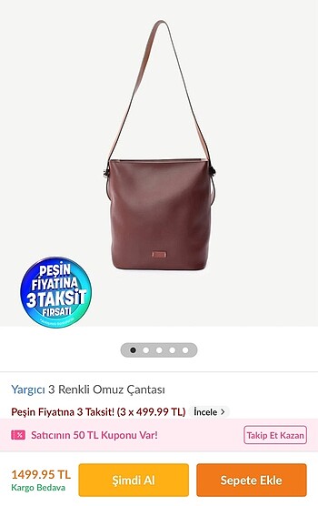 Yargıcı Omuz Çantası