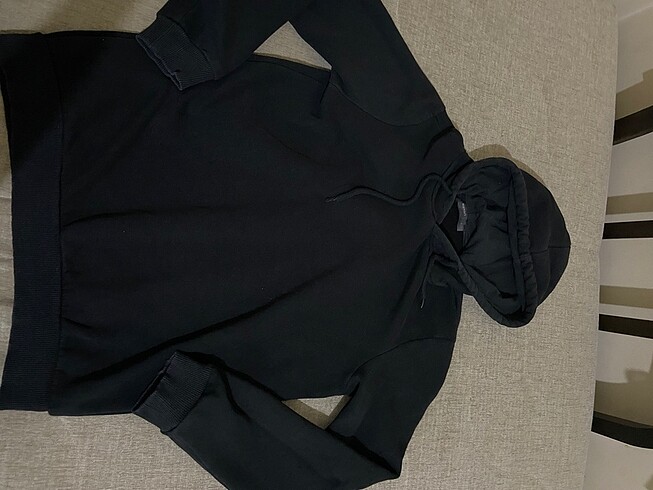koton siyah sweatshirt